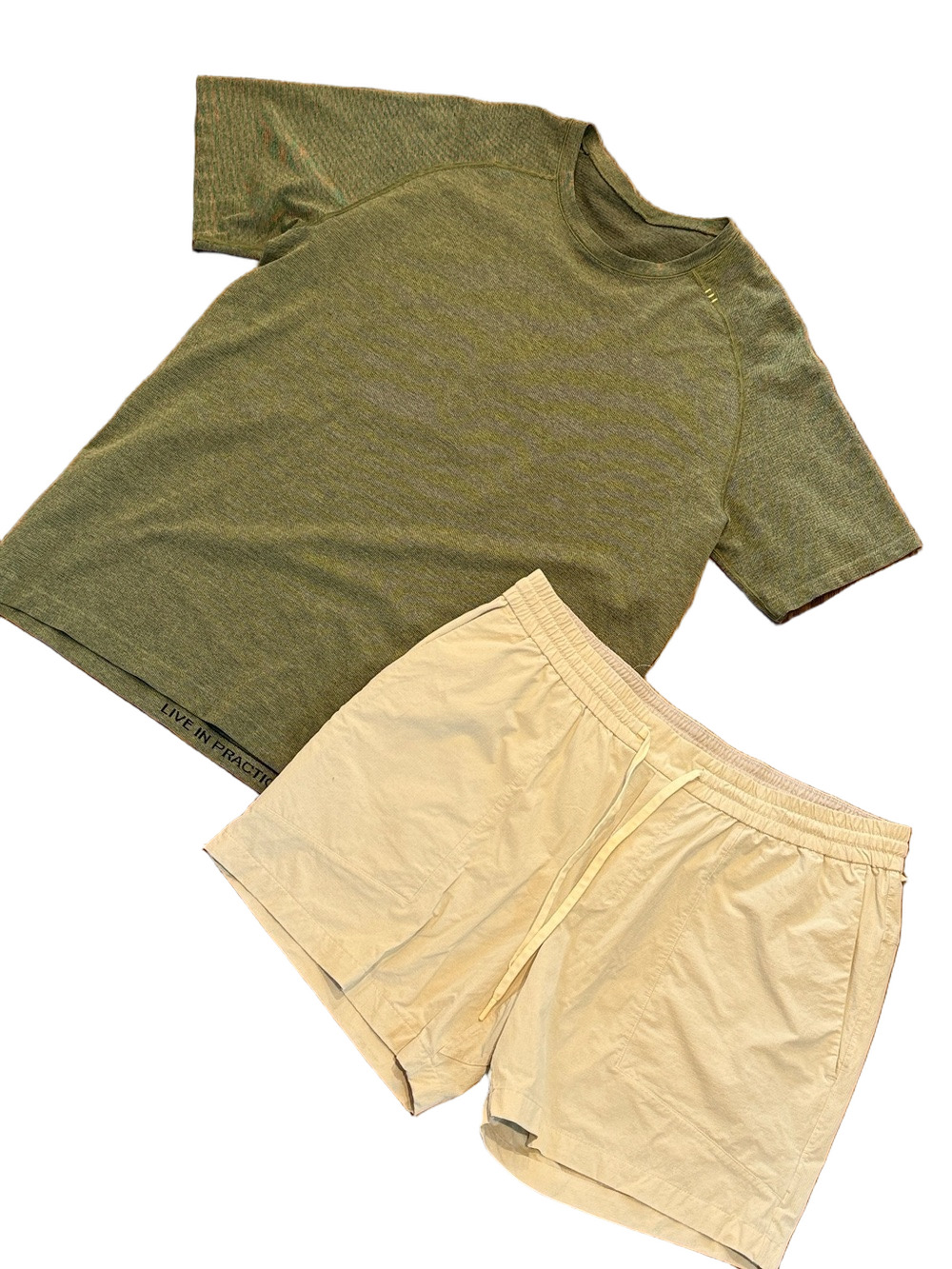 Lululemon Men’s Bowline 5” Short + Metal Vent Tech Short Sleeve Shirt | Size XXL